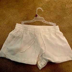 White Shorts